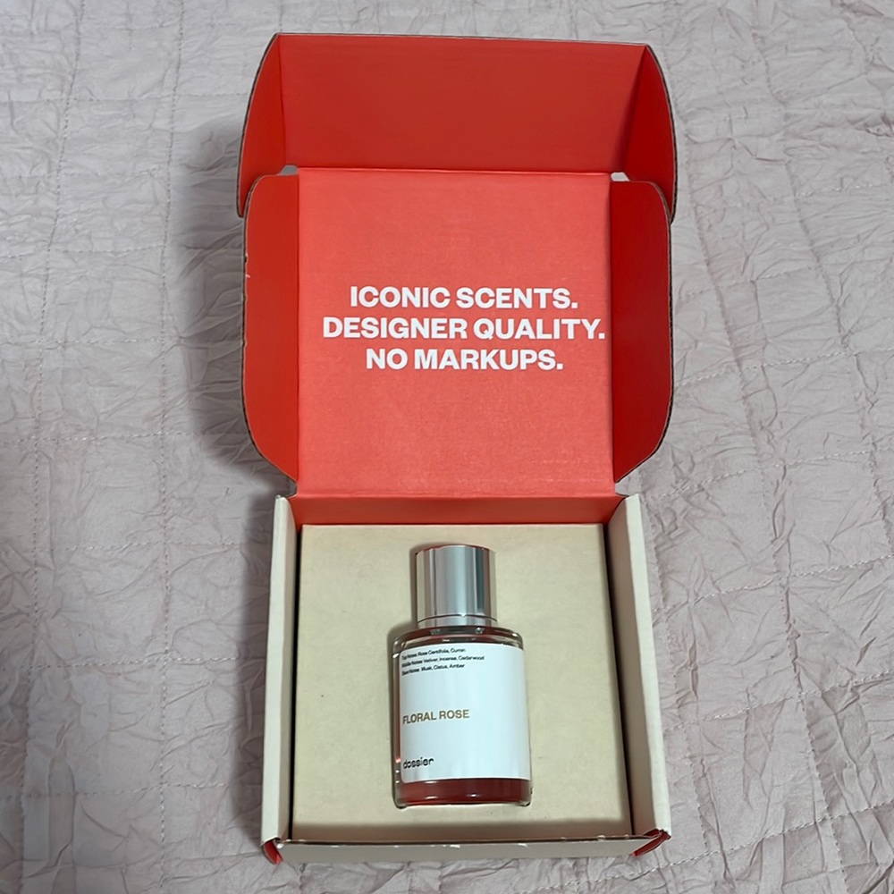 Dossier Floral Rose Perfume